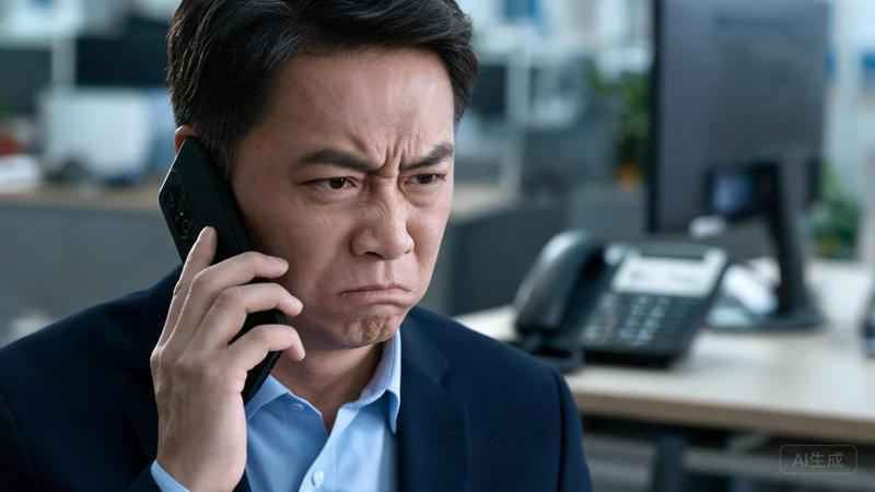 客户拨打官网旧号码一直无人接听